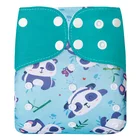 Simfamily 1 шт. многоразовые тканевые подгузники; Регулируемый дестские Подгузники моющиеся пеленки подгузники из водонепроницаемого материала для новорожденных тренировочные брюки, подходит на Возраст 3-15 кг N35-N66