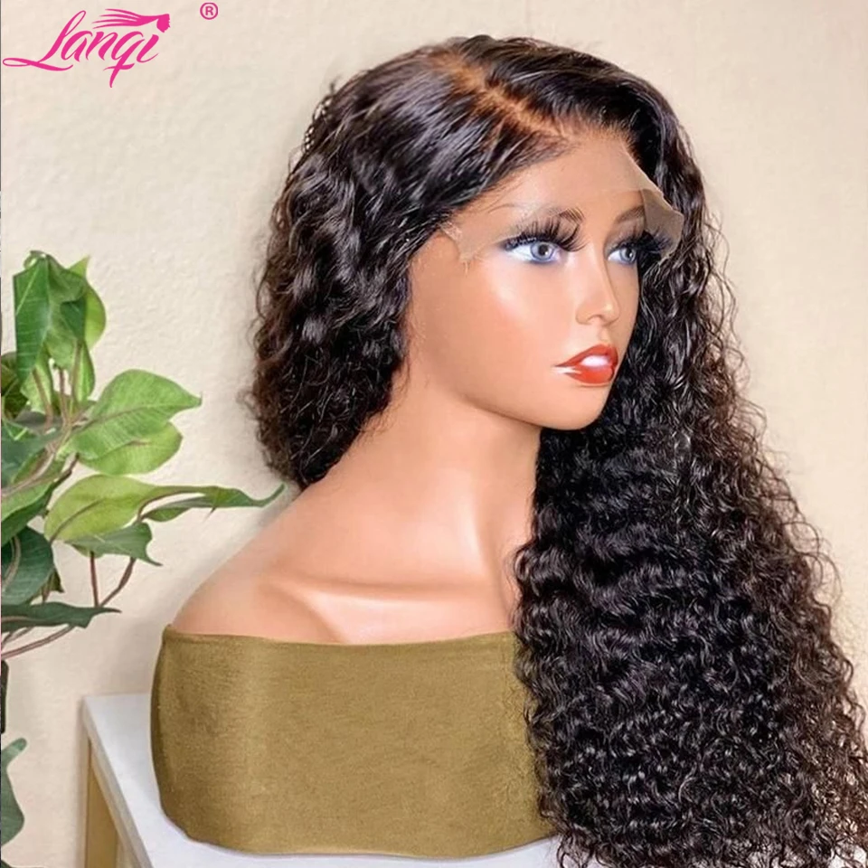 13x4 Lace Frontal Wig 30 Inch Afro Kinky Curly Lace Front Wig Closure Wig Brazilian Curly Lace Front Human Hair Wigs For Women