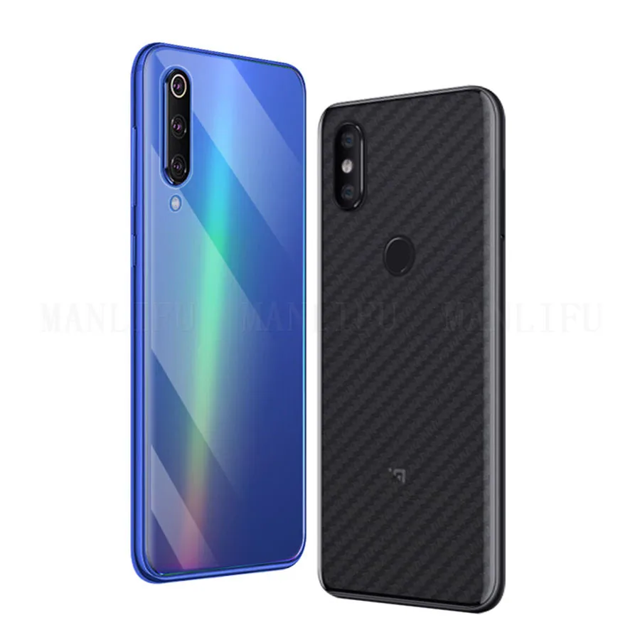 5 шт для Xiaomi Poco X3 M3 Примечание 10 Lite 3D углеродного волокна задняя защитная пленка