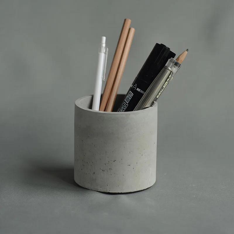 Круглый квадратный держатель для ручки контейнер штукатурки силиконовая форма