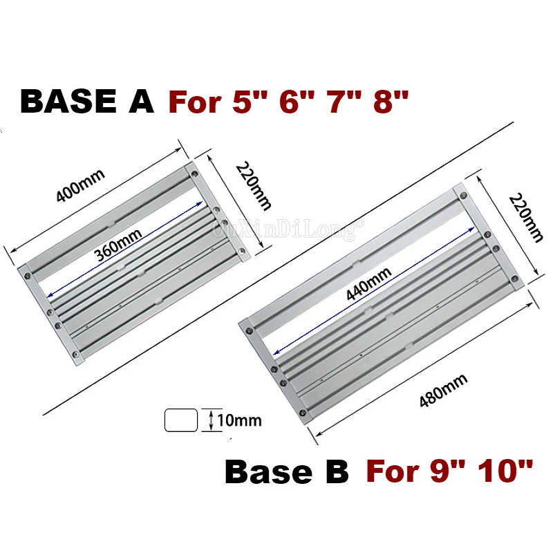 Универсальная электрическая направляющая циркулярной пилы с регулируемым