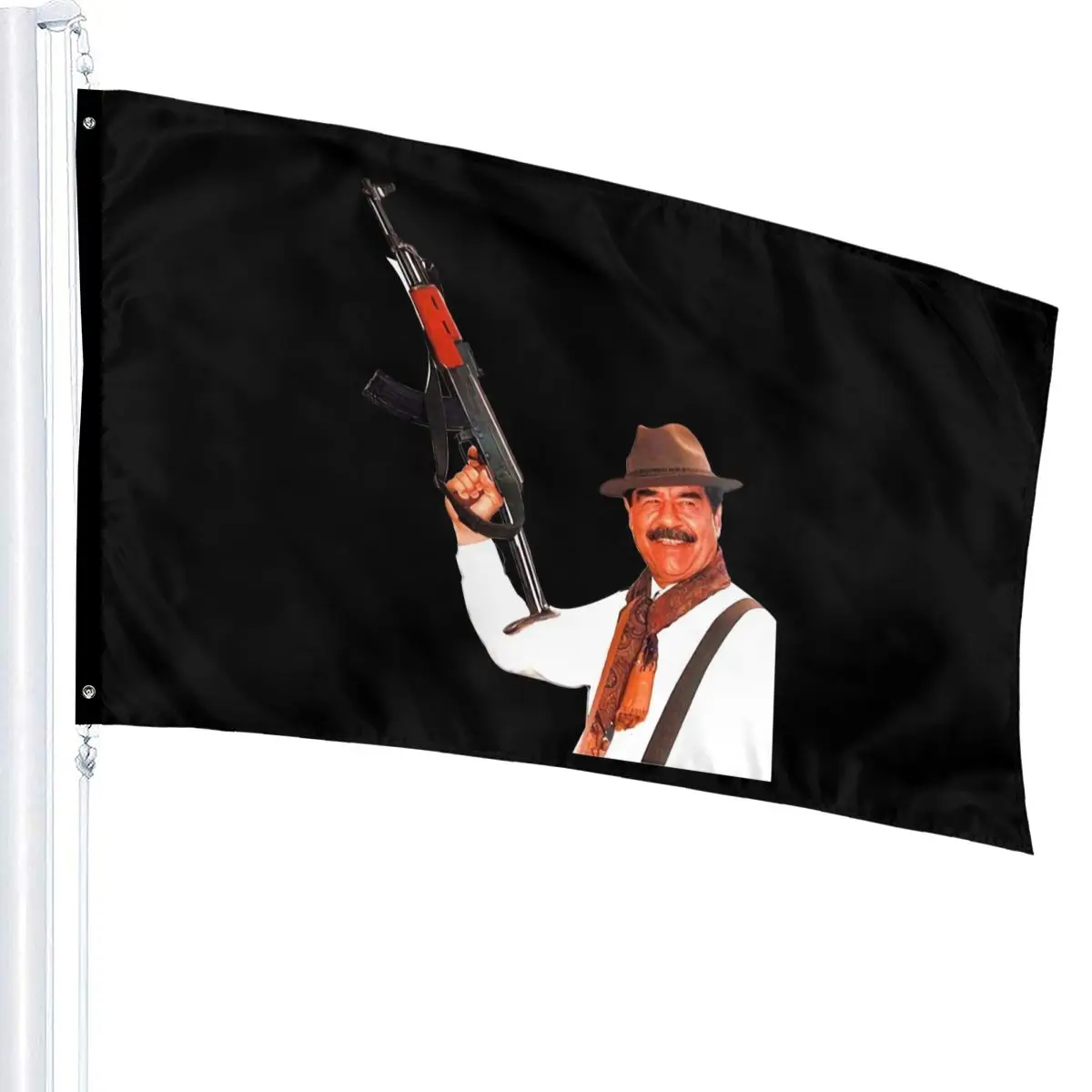 

41 Южноафриканский армейский флаг Саддама Хуссейна Ak47 армии Ирака, Модный женский хипстерский стильный крутой флаг в стиле стимпанк