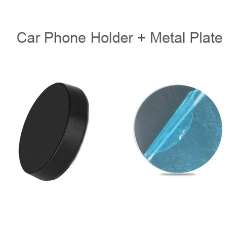 Универсальный магнитный автомобильный держатель для телефона, магнитный держатель для телефона на приборной панели для iPhone Samsung, автомобильная подставка для GPS, настенный держатель для мобильного телефона
