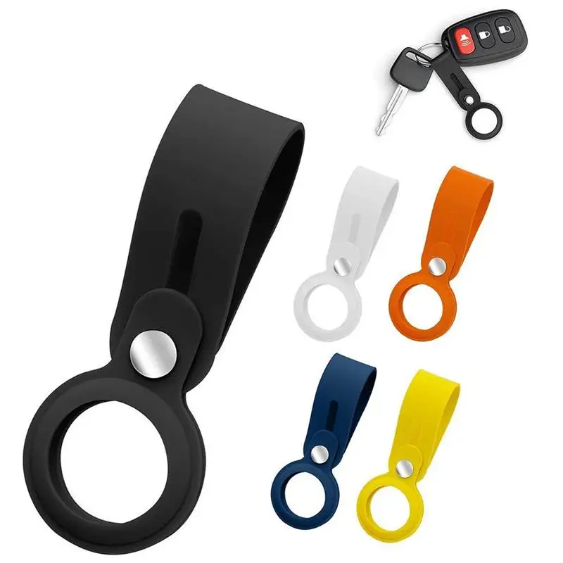

Silicone Protective Case For Airtags Locator Tracker Soft Anti-Loss Cover For Air Tags Anti-Lost Device Protector Shell Dropship