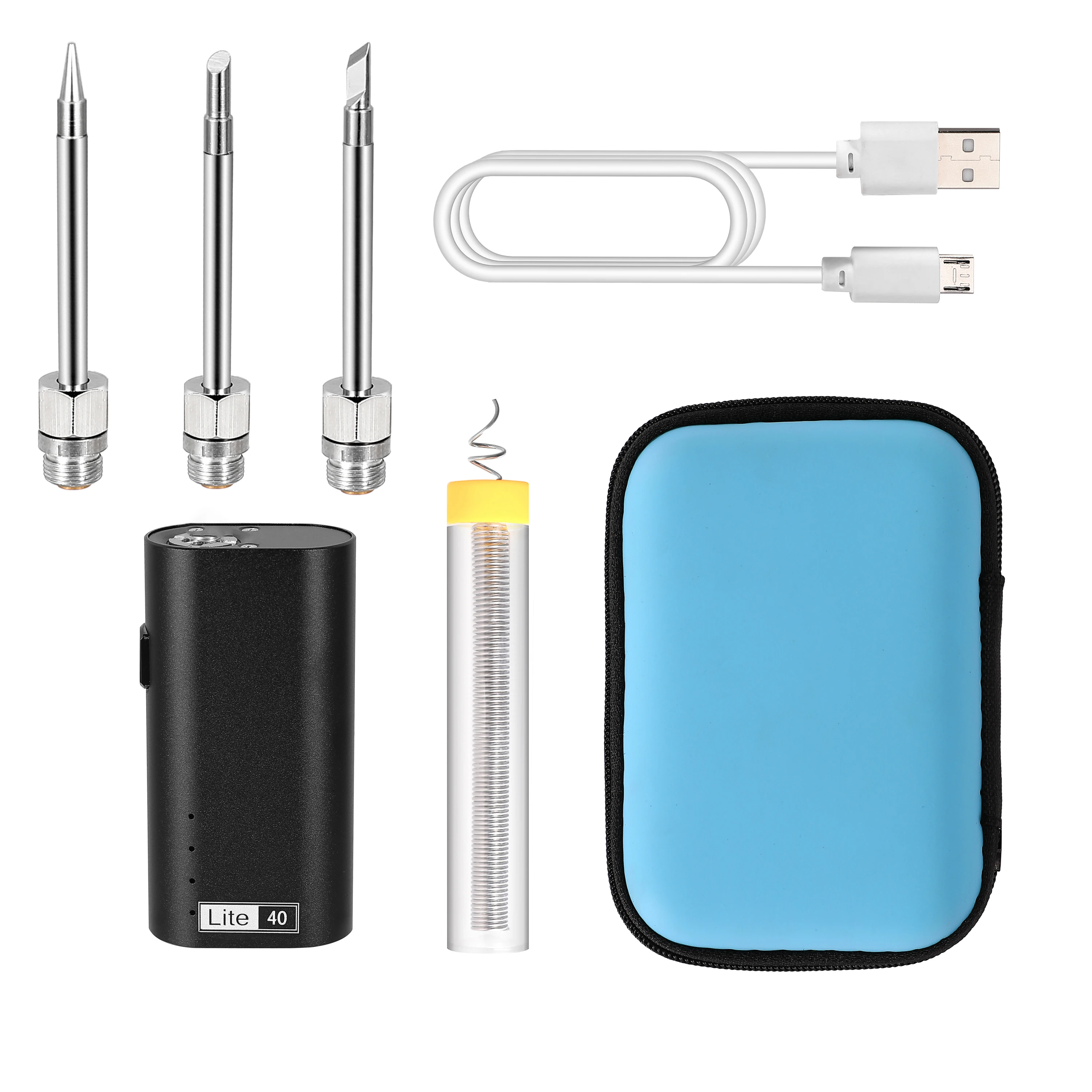 Портативный USB паяльник паяльный инструмент с беспроводной зарядкой и