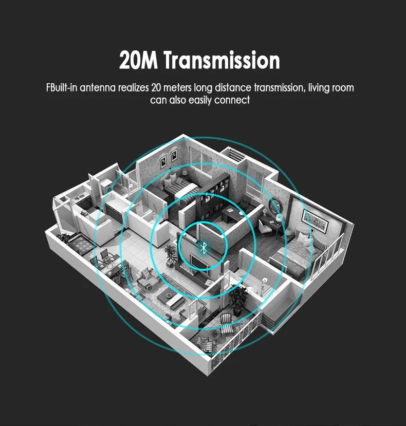 

Bluetooth-compatible Adapter Transmitter Receiver Audio Dongle Wireless USB Adapter For Computer PC Laptop Mouse Win8/10