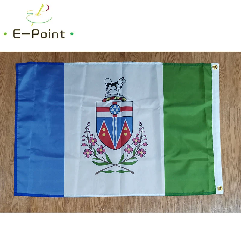 

Canada Yukon Territory Flag 2ft*3ft (60*90cm) 3ft*5ft (90*150cm) Size Christmas Decorations for Home Flag Banner