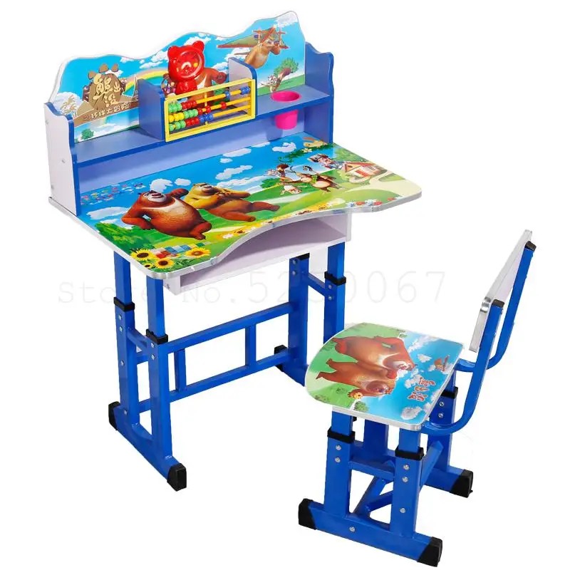 Дети учатся на столе ученики могут поднимать письменный стол детский сад Детские