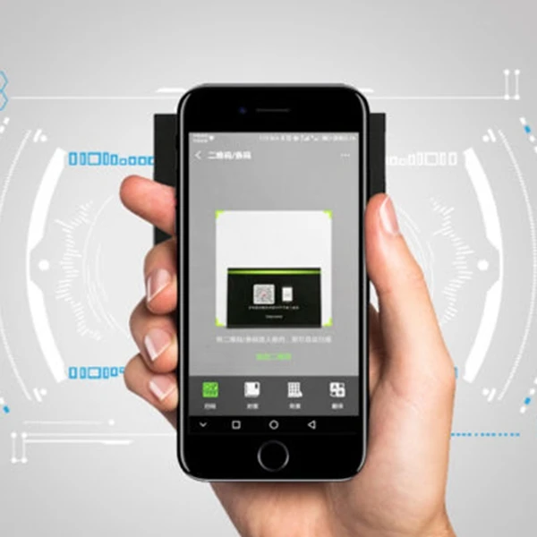 Смартфон с кольцом адаптером пульт дистанционного управления для интервью речи
