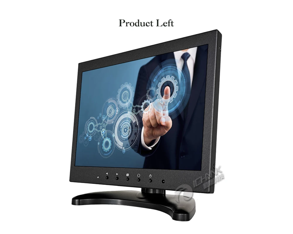 B097TC-ABHUV/9," 10" 1024x768 4:3 ips положительный ЖК-экран 720 1080p HDMI VGA USB промышленный резистивный сенсорный ПК-монитор дисплей