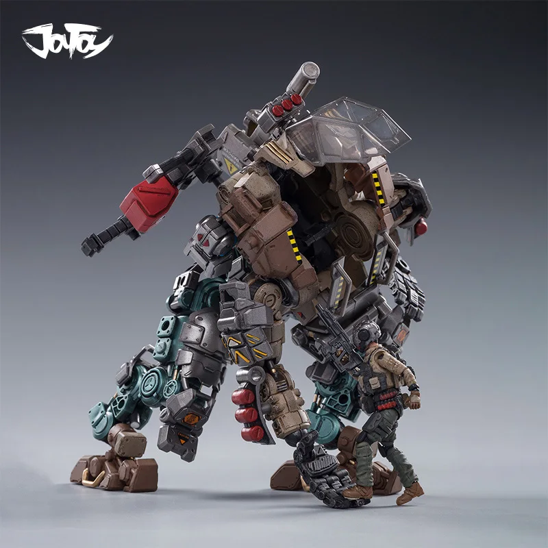 

JOYTOY 1/25 action figure robot Military Steel bone H04 armor cam Mecha Collection model toys present