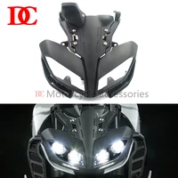 motorcycle headlight front panel cover bracket fairing cowl kit for yamaha mt 09 mt09 mt 09 2017 2018 2019 2020 fz09 fz 09 fz 09