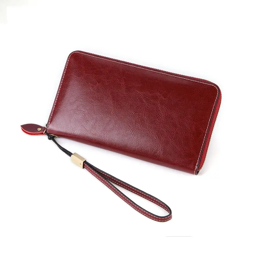 GENODERN новый женский кошелек из натуральной кожи женские кошельки большой