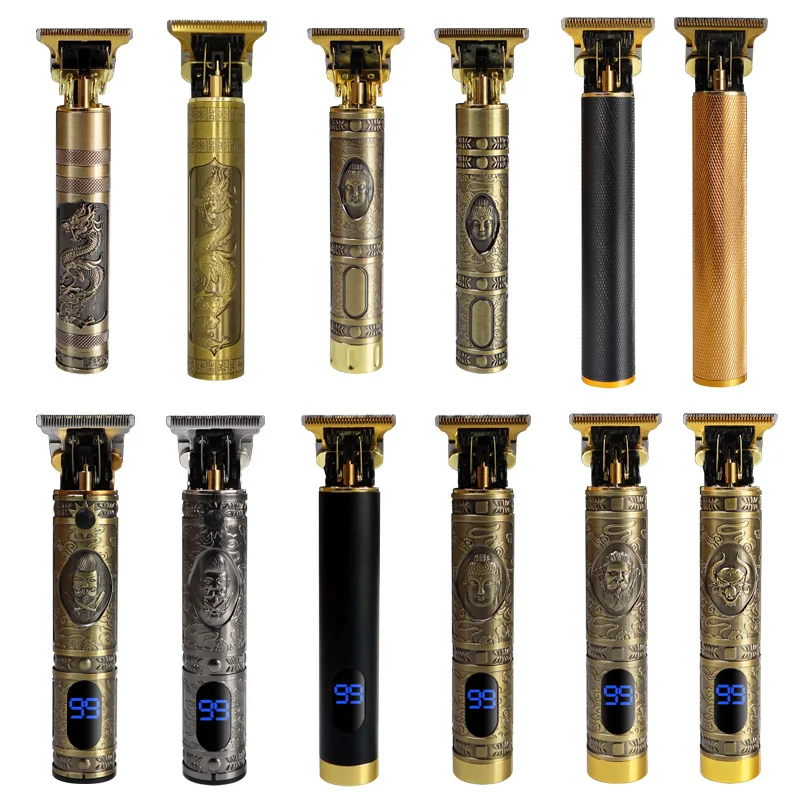 Голова Будды Дракон машинка для стрижки волос близко к 0 мм Резка электрический