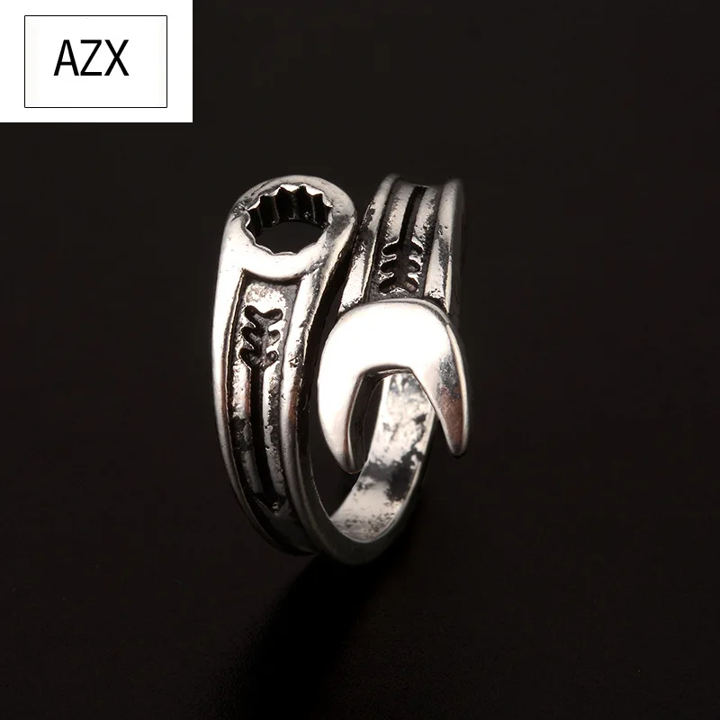 Модный мужской гаечный ключ металлический Серебряный цвет модный дизайн гаечное