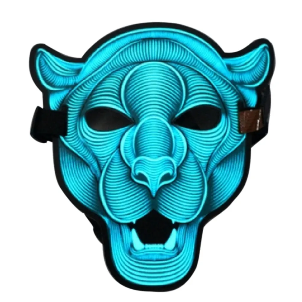 Фото Halloween Horror Sound Control LED Face Mask Plastic Fox/Wolf Full Masks Cosplay Costume Party Decoration Дом и сад Halloween Horror Sound Control LED Face Mask Plastic Fox/Wolf Full Masks Cosplay Costume Party Decoration Дом и сад