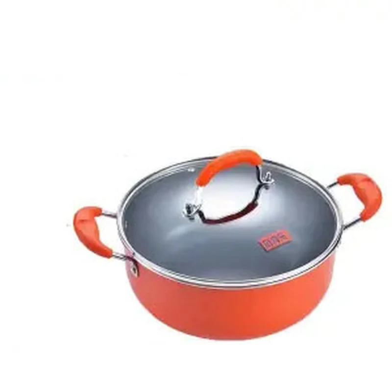

Stock Pot Non-stick Pot Soup Pot Noodle Cooking Pot Hot Pot Pot Baby Food Supplement Milk Pot Hot Milk Pot Pots and Pans Set