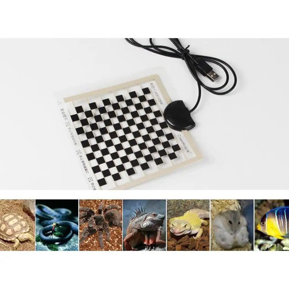 Нагреватель рептилий пленка сохраняющая тепло грелка коврик для брудера