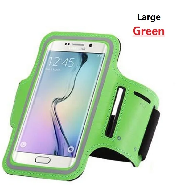 Green-Large Ручная сумка для чехол для телефона пояс чехол для Xiaomi Redmi Note 5 6 7 Pro 6A 7A чехол для samsung A6 A8 плюс A7 A9 A3 A5 чехол - Цвет: Green-Large