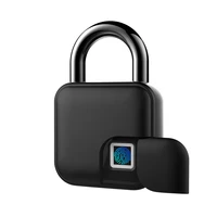 smart fingerprint keyless door lock usb rechargeable l3l3 waterproof biometric fingerprint tuya app door lock security padlock
