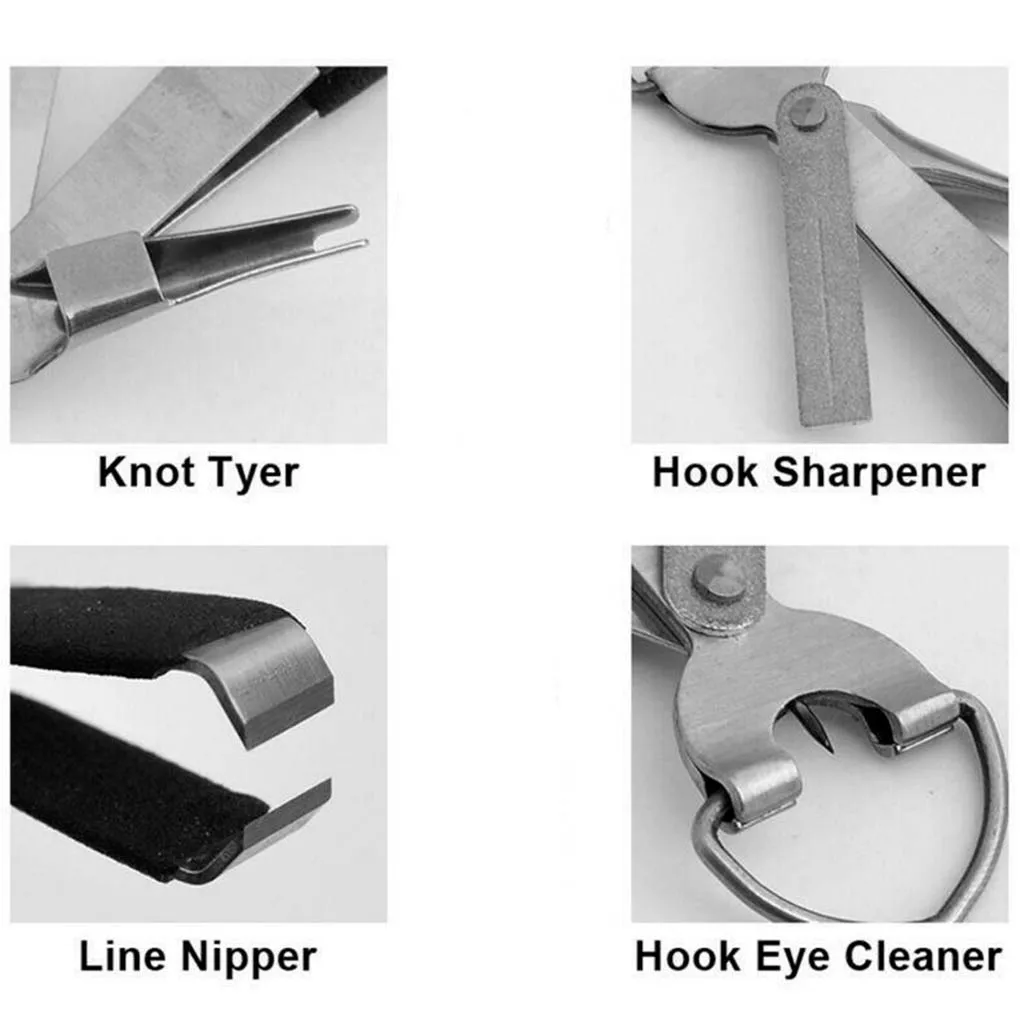 

Fishing Quick Knot Tool Fast Tie Nail Knotter Line Cutter Clipper Nipper Hook Sharpener Fly Tying Tool Fishing Tackle Gear