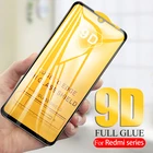 Защитное стекло с полным покрытием 9D для Xiaomi Redmi Note 7 8 Pro 8T, защита экрана, закаленное стекло для Redmi 9 Pro Max, стекло