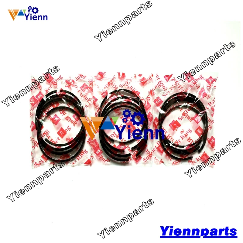 3TN78L-DKA 3TN78 ремонтный Ремонтный комплект для Yanmar PC28UU-1 двигателя JD25 John Deere