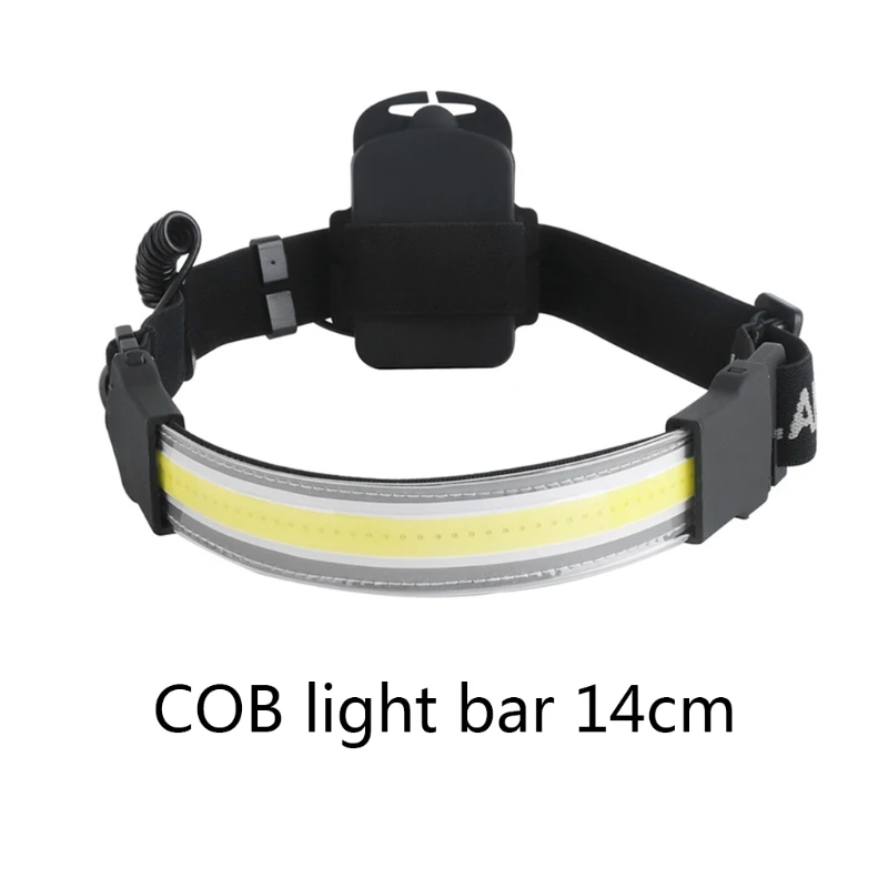 

Bright USB Rechargeable/Battery Headlight Torch IPX5 Rechargeable Headlamp D0LB