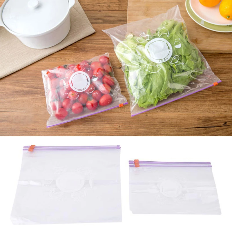 Сумка для хранения фруктов и овощей герметичная молния инструменты организации