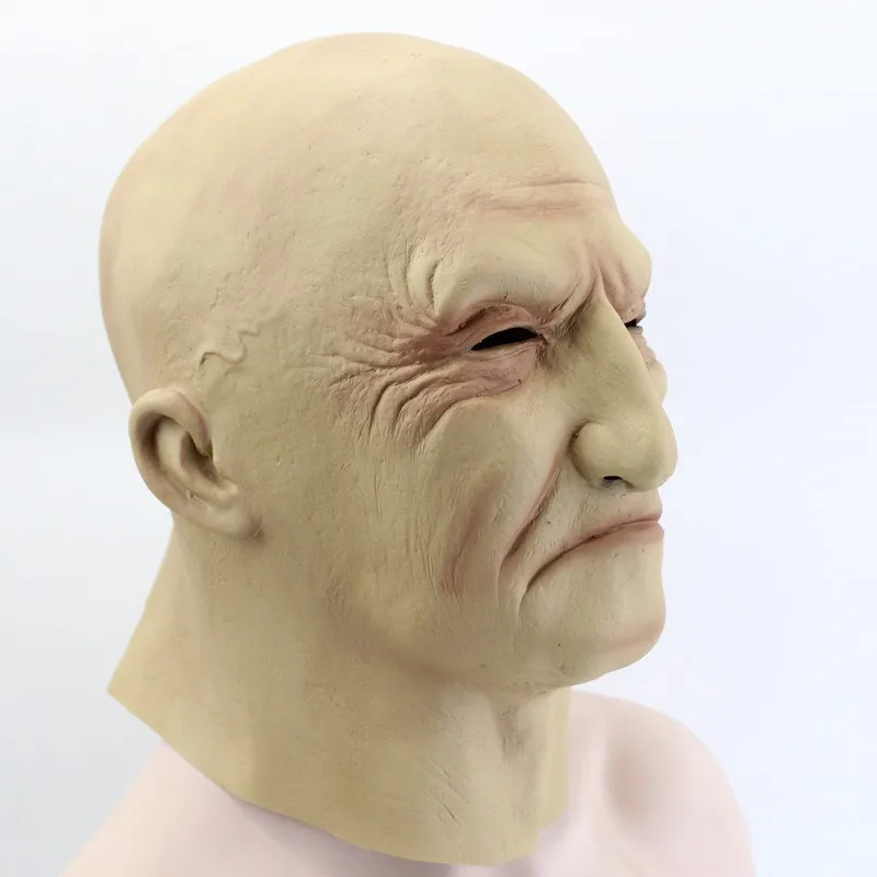 Новинка Реалистичная маска для пожилых мужчин бруйзер силиконовая украшение