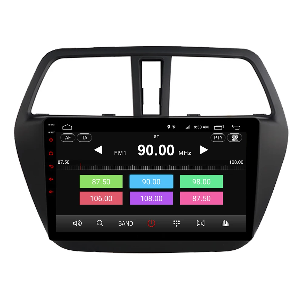 RoverOne Android 10 автомобильный мультимедийный плеер для Suzuki SX4 S-Cross S Cross 2013 + Авторадио