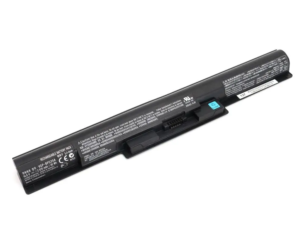 Новый VGP-BPS35A Аккумулятор для ноутбука SONY Vaio Fit 14E 15E SVF1521A2E SVF15217SC SVF14215SC SVF15218SC BPS35 BPS35A |