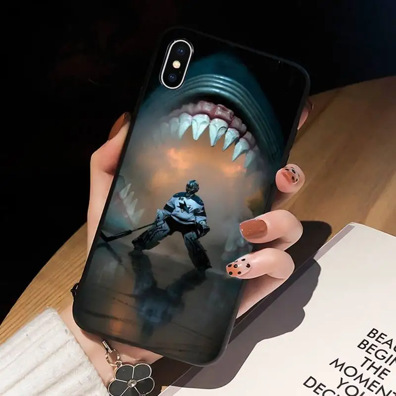 XWYING Ice hockey  Phone Case For iPhone 12 Mini 11 Pro XS Max X XR 7 8 Plus