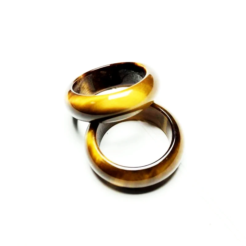 Tiger's Eye Stone Anillo Ring Tiger Women's Rings Jade |
