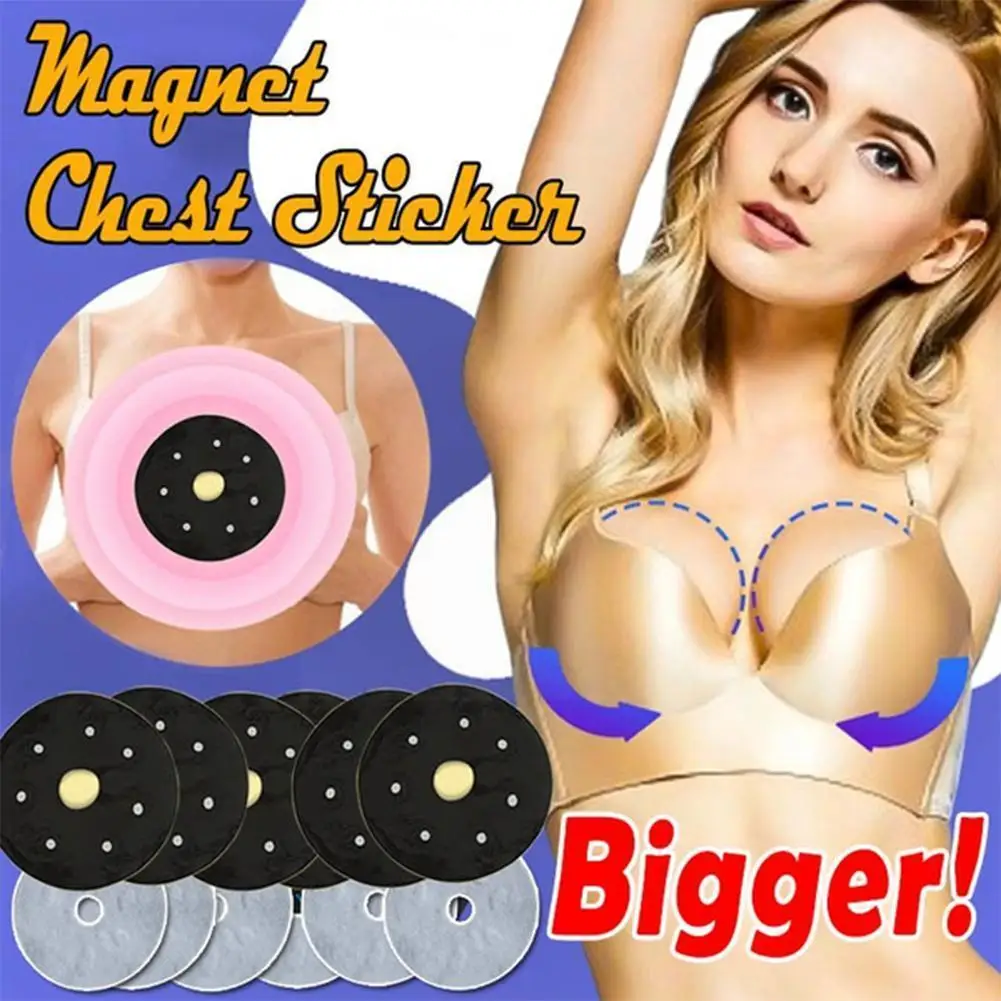 

Breast Enhancement Magnet Patch Effect Chest Magnetic Lift Big Therapy Patches Enhancer Point Breast Boobs Female Q8K9