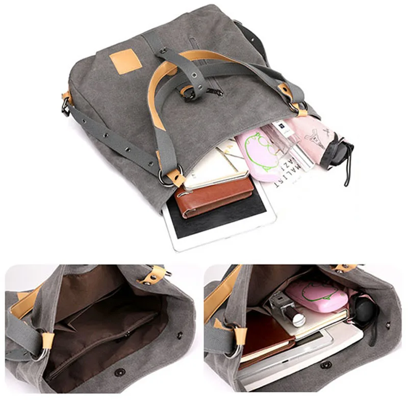 Новинка 2020 Холщовая Сумка тоут женские сумки от известного бренда винтажная