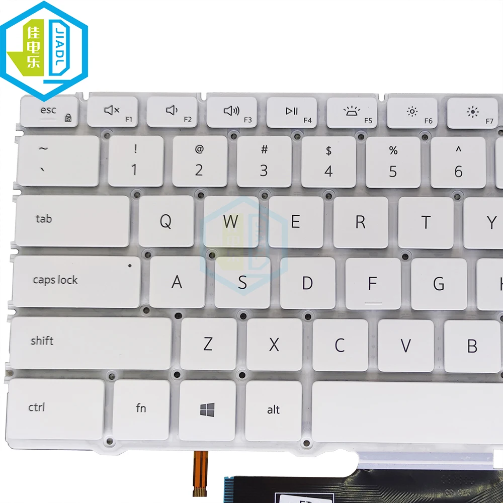 Английская клавиатура с подсветкой для ноутбука Dell XPS 13 7390 2 в 1 0XD3H3 XD3H3 запасные