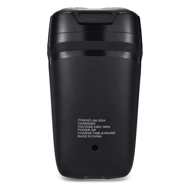 Перезаряжаемая Бритва для мужчин портативная электрическая бритва с двумя