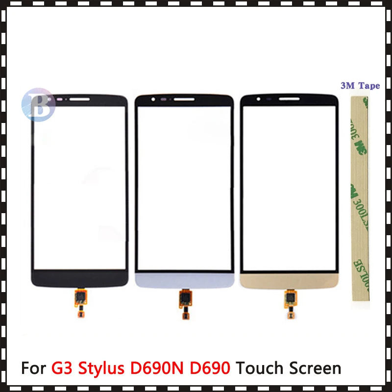 Сменный сенсорный экран 5 дюйма для LG G3 Stylus D690N D690 дигитайзер сенсорного экрана