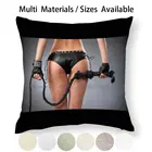 Femdom  Domina БДСМ фетиш дизайн Наволочка Подушка Наволочка из хлопка льняная Женская доминирующая хозяйка боль