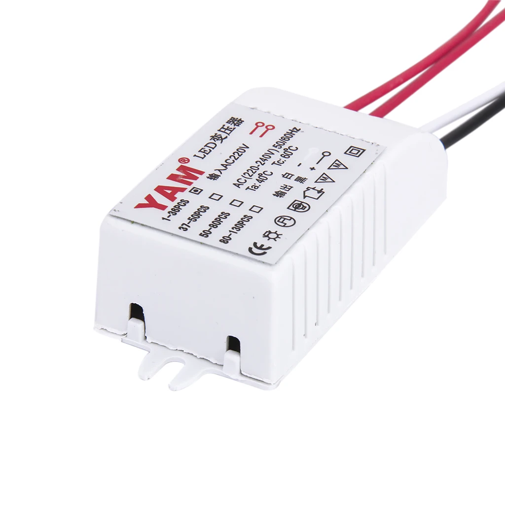 Светодиодный ламповый трансформатор Питание драйвер Вход AC 220V 50/60Hz Выход 3V