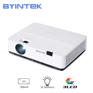 BYINTEK K400 японский 3LCD Full HD 1080P 4K светодиодный видео смарт-проектор для 300 дюймового кинотеатра образовательная реклама