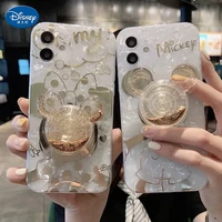 disney anime iphone 13 promax protective case mickey minnie mobile phone case kawai is suitable for iphone 12 11 pro max xr case