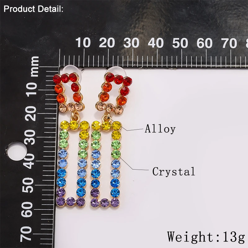 Junlead модные длинные винтажные Геометрические Квадратные массивные серьги