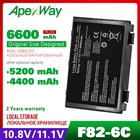 Аккумулятор Apexway A32-F82 для ASUS A32-F52 F52 K40A K50IJ K50 K51 K50AB k40IN K50ID K50IJ K40K50IN K60 K61 K70 K70AB
