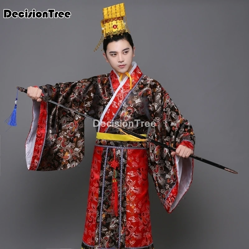 2021 костюм для взрослых китайское платье ханьфу Мужская сценическая одежда