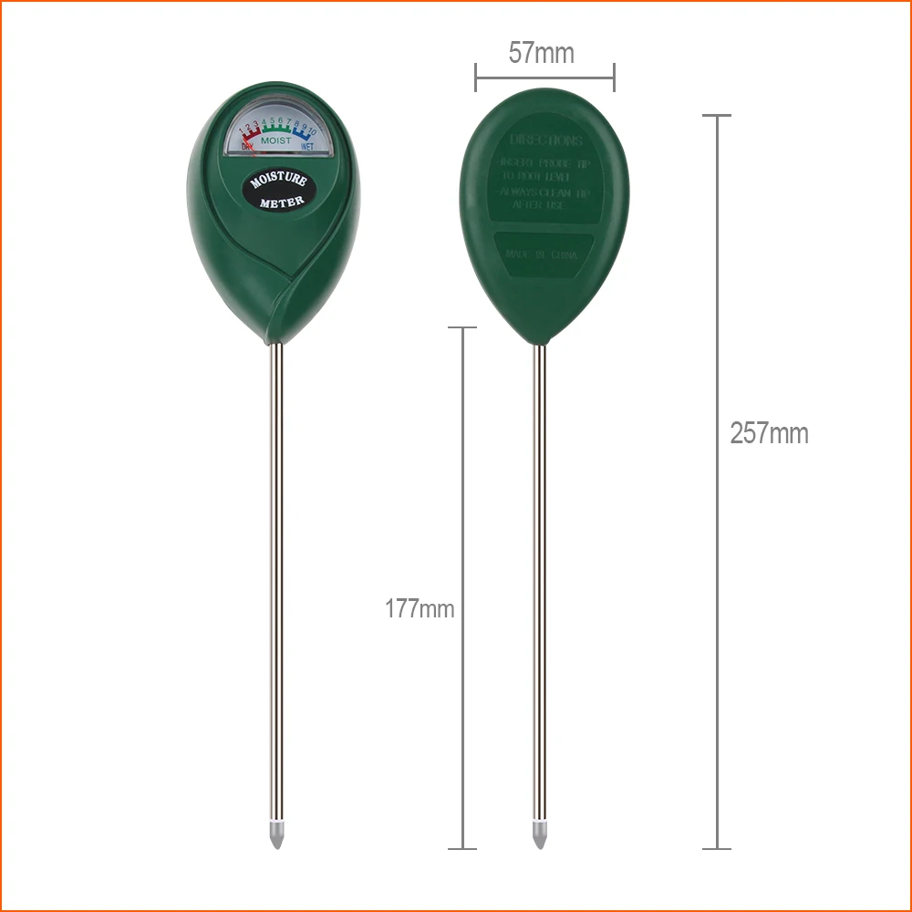 RZ Mini Soil Moisture Tester Humidity Measuring Meter Monitor Hygrometer Gardening Plant Farming | Инструменты