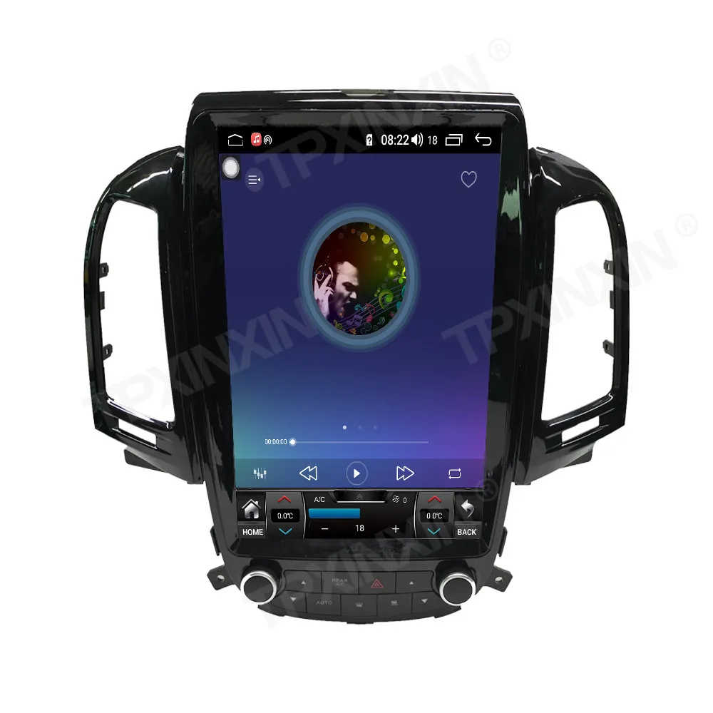 

128GB Tesla IPS Touch Screen Android Car Radio For Hyundai Santa fe 2006 - 2012 Multimedia Video DVD Player Navigation GPS 2 din