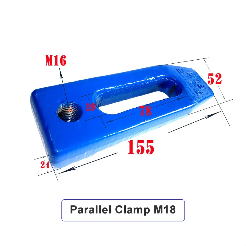 Плита параллельная MSM M12 M14 M16 M18 для фрезерования ЧПУ, литья под давлением, штамповки, термообработки и регулируемый зажим.