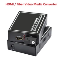 1 pair sc port fiber video media fiber extender 1080p hdmi audio and video optical end machine hdmi fiber optic transmitter
